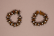 Bracelet, One of a Pair, Gold and silver